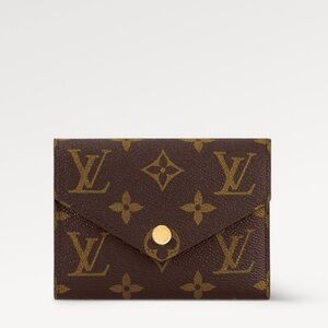 Authentic Louis Vuitton Monogram Canvas Victorine Wallet Armagnac M62472